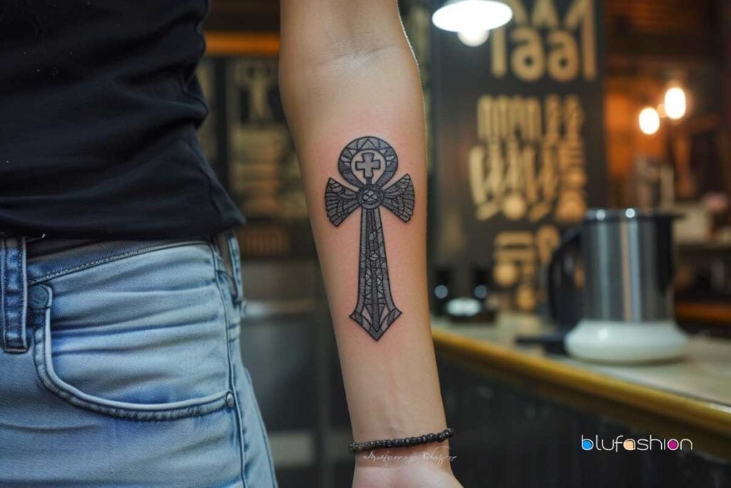 Inspiraciones de diseño para tatuajes de Ankh
