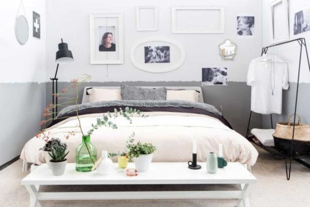 Cabecero de pared de galería