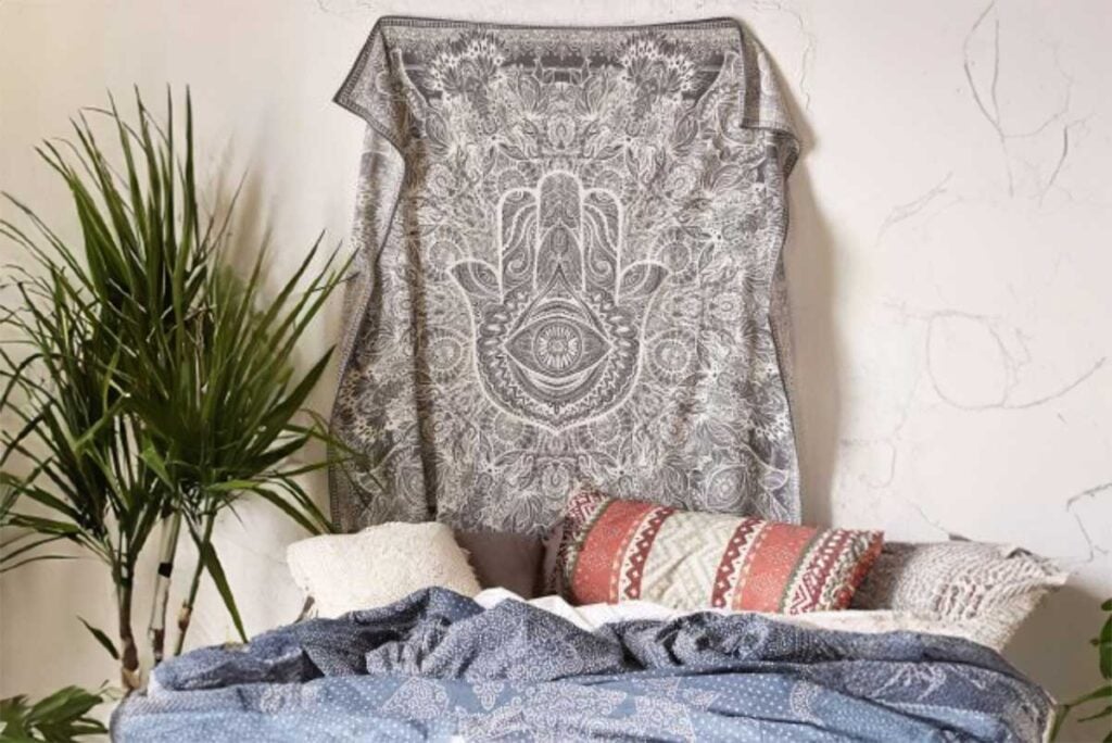 Cabecero tapizado de pared