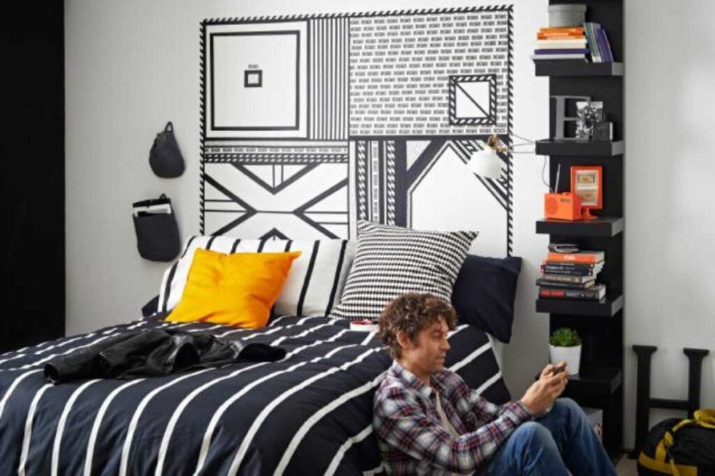 Cabecero de cinta washi