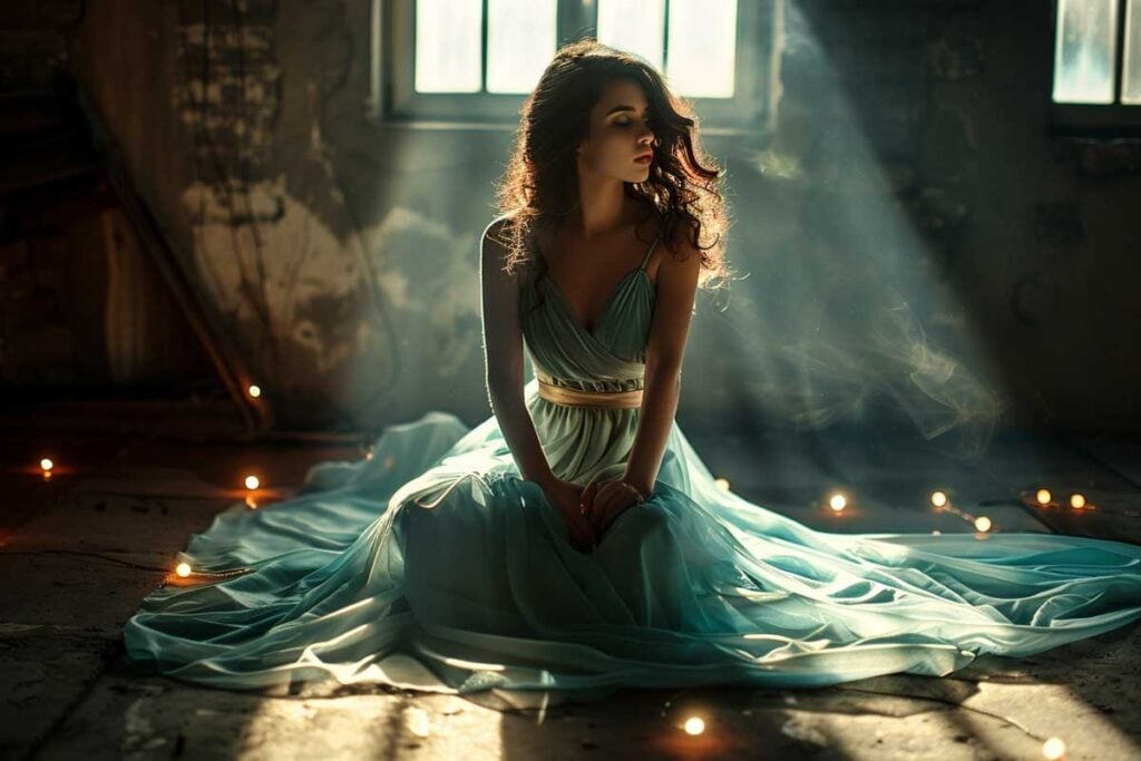 Uso de focos para brillar