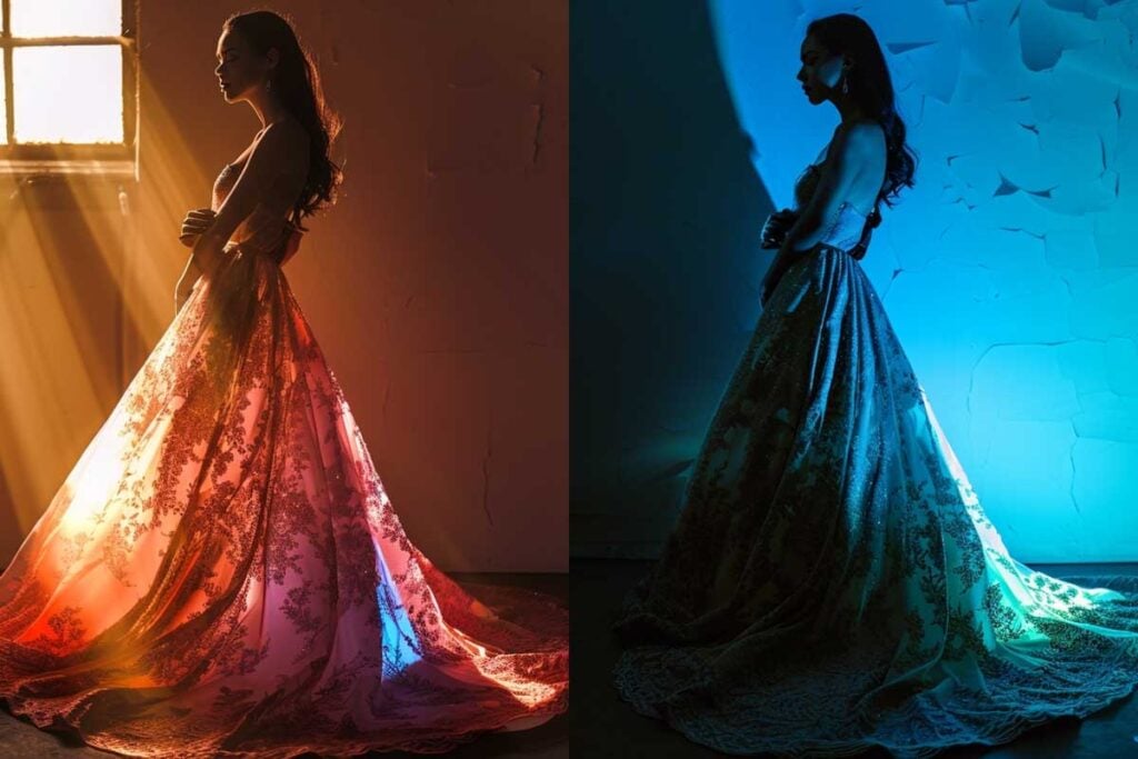 Diferentes tipos de técnicas de iluminación