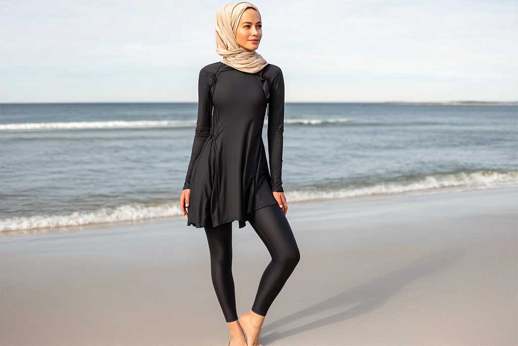 Estilos de trajes de baño de Burkini: túnicas de natación