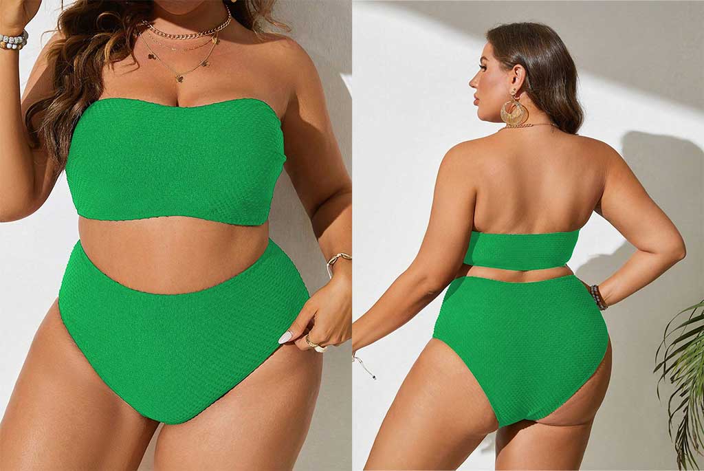 Shein Swim Curve Summer Beach Plus Tamaño