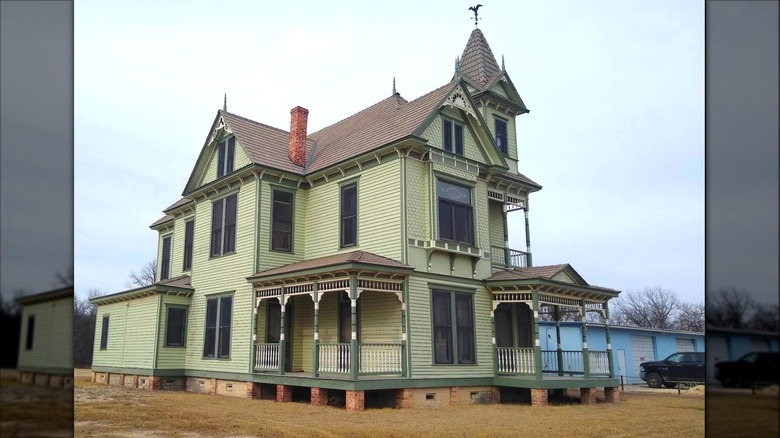 Edificio en la Casa Museo Histórica de Stephenville, Texas