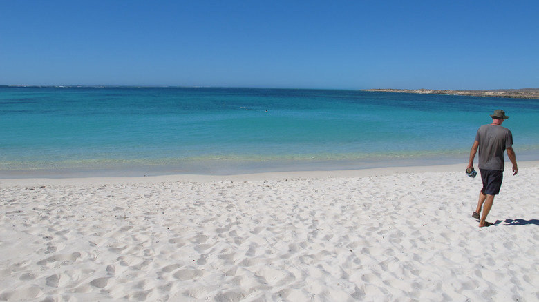 Turquoise Bay en la costa de Ningaloo en el Parque Nacional Cape Range, Australia Occidental