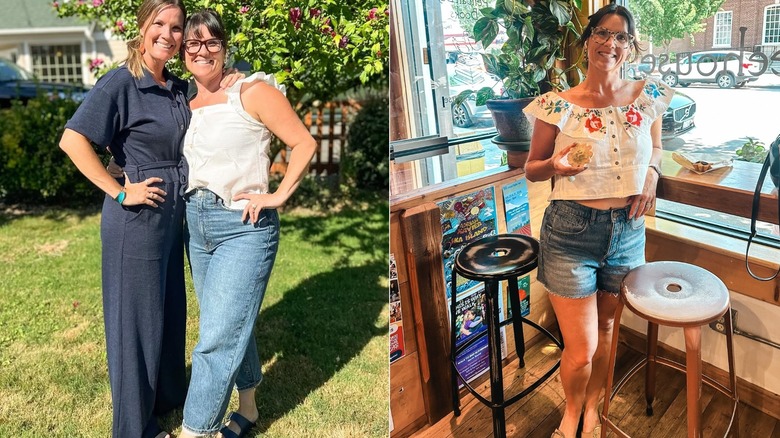 Lyndsay Lamb posando en fotos de redes sociales