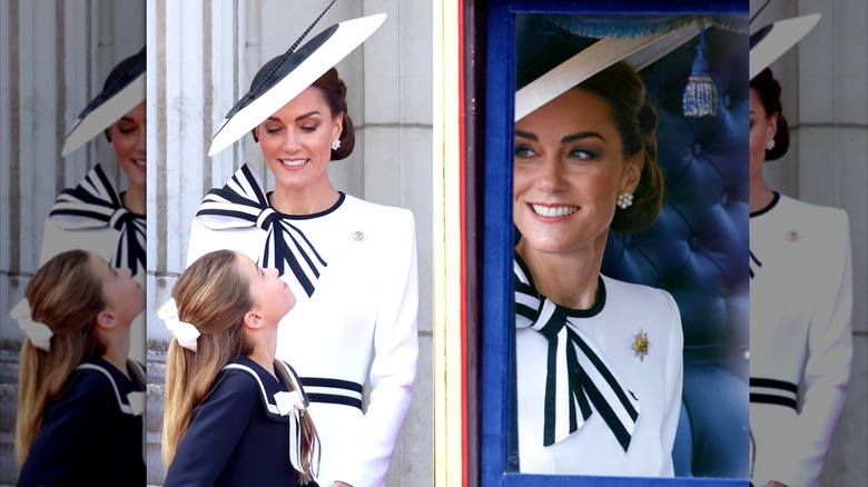 Kate Middleton en el Trooping the Colour 2024.