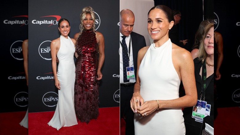 Meghan Markle con Serena Williams en los Premios ESPY 2024.