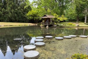 El jardín japonés público más antiguo de la costa este está escondido en uno de los parques más bonitos de Richmond, Virginia