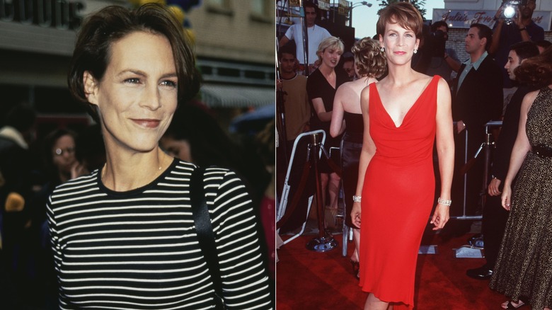 Jamie Lee Curtis en 1994 y 1998