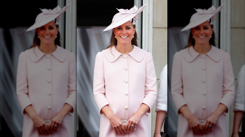 Kate Middleton en el Trooping the Colour 2013.