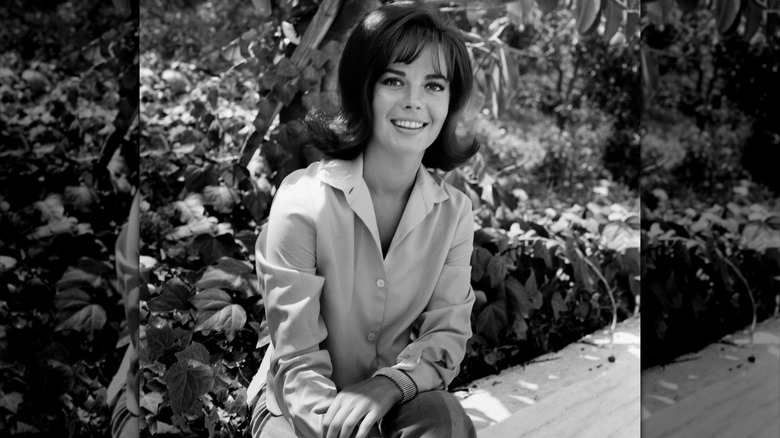 Una fotografía en blanco y negro de Natalie Wood.
