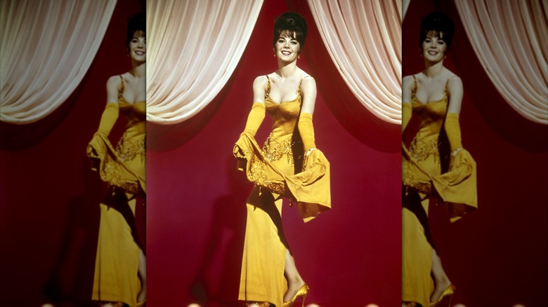 Una foto de Natalie Wood como Gypsy Rose Lee en la película. 