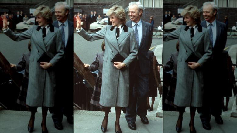 La princesa Diana en Londres, Inglaterra, en marzo de 1984.