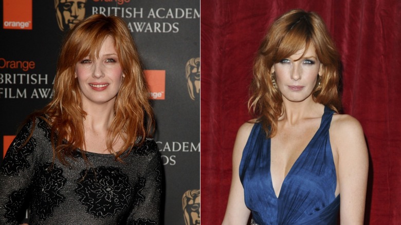 Kelly Reilly con cabello color jengibre