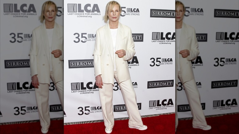 Kim Basinger en la gala del 35 aniversario de Last Chance for Animals en Beverly Hills en octubre de 2019