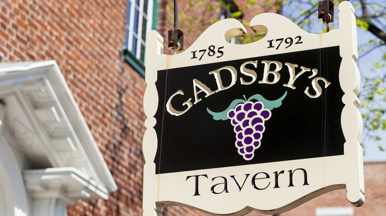 Taberna de Gadsby en Alexandria, Virginia