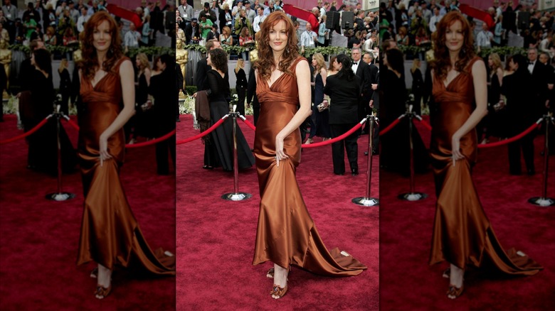 Kathleen York en los Oscar de 2006.