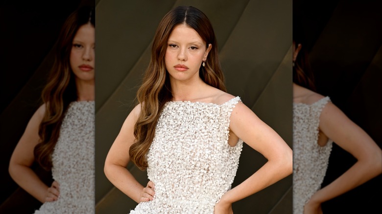Mia Goth en el estreno en Londres de 