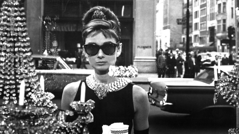 Audrey Hepburn en "Desayuno en Tiffany's"