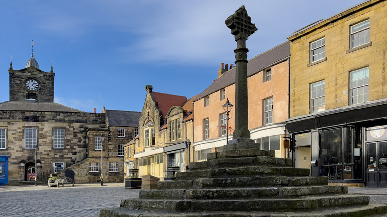 Plaza del mercado principal de Alnwick