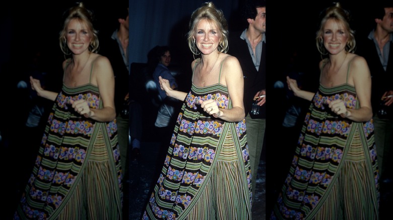 Suzanne Somers en Studio 54 en la ciudad de Nueva York en diciembre de 1978