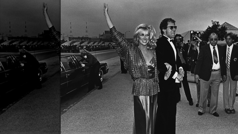 Suzanne Somers y Alan Hamel llegan a la 30ª edición de los premios Emmy en Pasadena, California, en septiembre de 1978.