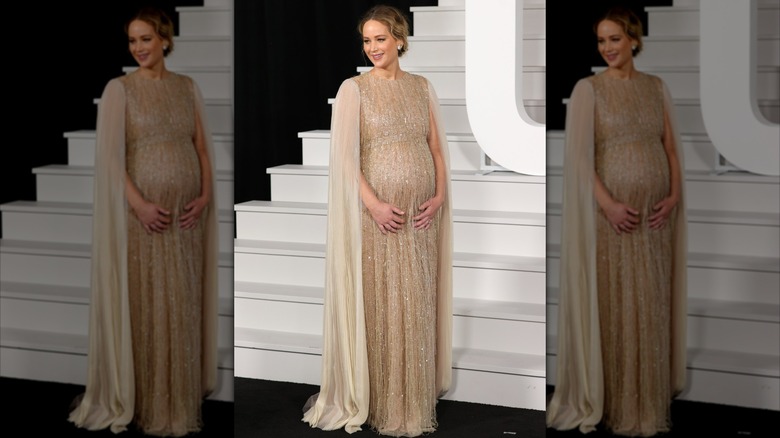 Jennifer Lawrence en el estreno de "No mires hacia arriba" en 2021