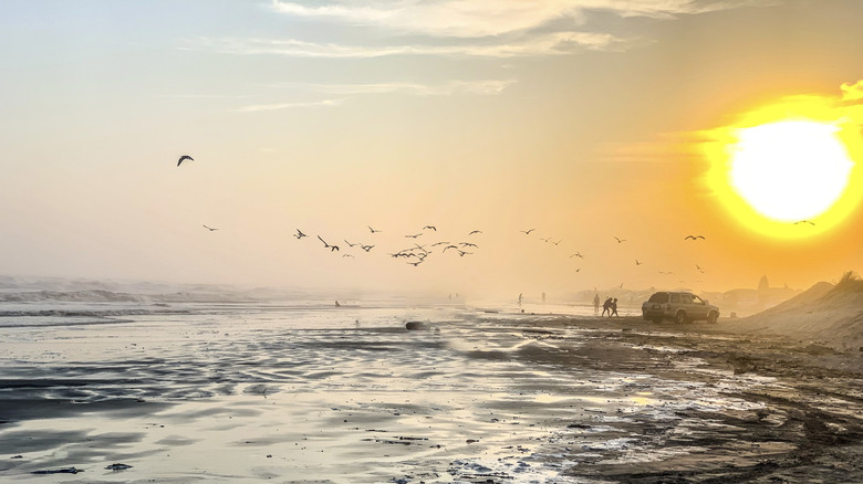 Atardecer en Freeport, Texas