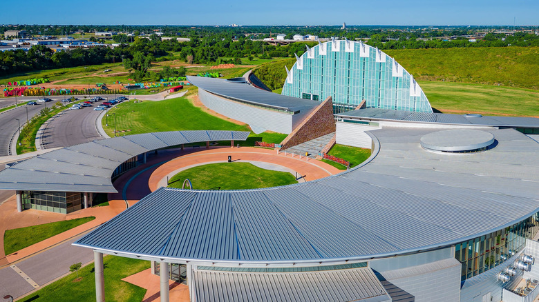 Vista aérea del Museo de los Primeros Americanos
