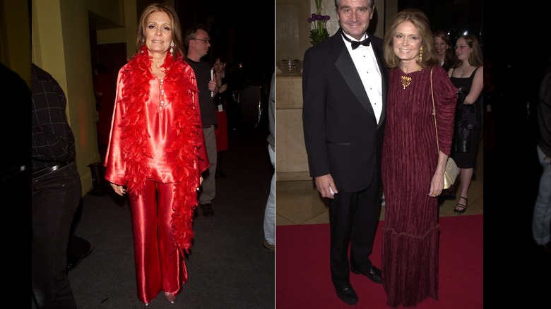 Gloria Steinem asiste a la gala posterior a la fiesta benéfica 'The Vagina Monologues' en la ciudad de Nueva York en febrero de 2001 / Gloria Steinem en la 15ª edición anual de los Premios Génesis en Beverly Hills en marzo de 2001