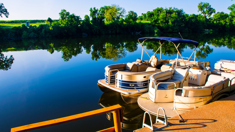 Barcos en el lago LBJ