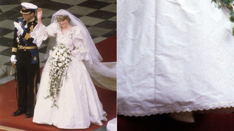 La princesa Diana y el príncipe Carlos el día de su boda