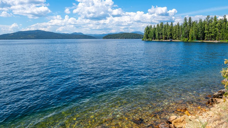Lago sacerdote en Idaho