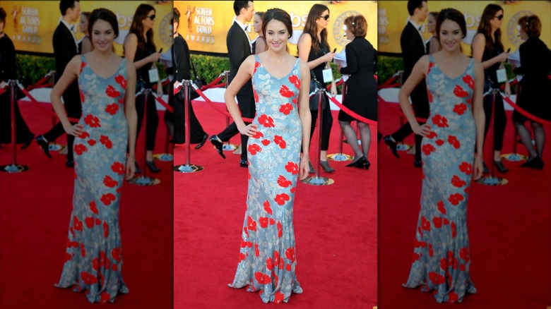 Shailene Woodley en los premios del Sindicato de Actores de 2012.