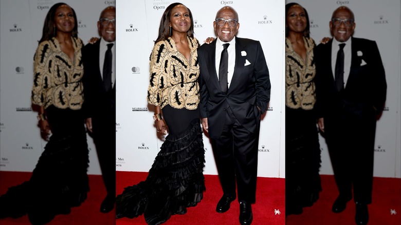 Deborah Roberts y Al Roker en el estreno de gala de la noche inaugural de Metropolitan Opera 2026 de 