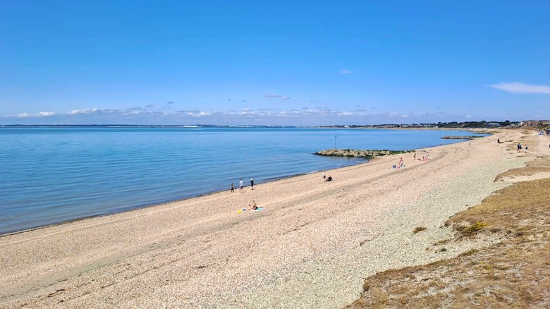 Playa Lee-on-Solent, Gosport, Hampshire, Inglaterra