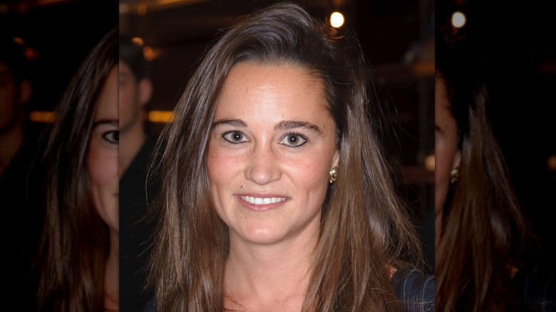 Pippa Middleton con delineador de ojos negro
