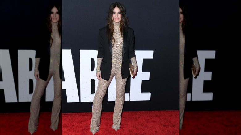 Sandra Bullock en el estreno de 