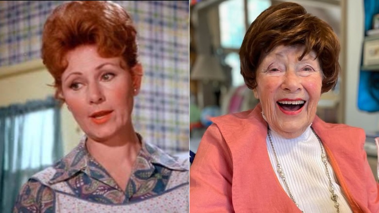 Fotos de lado a lado del actor de Happy Days Marion Ross