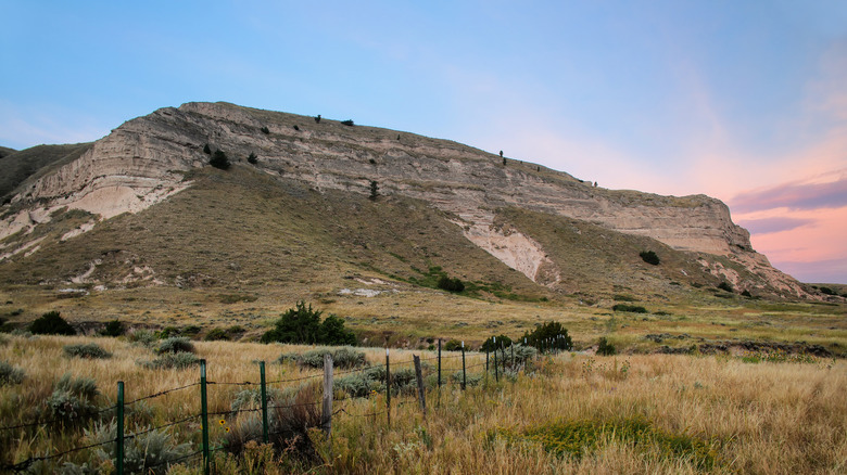 Colinas del valle del río North Platte en Nebraska
