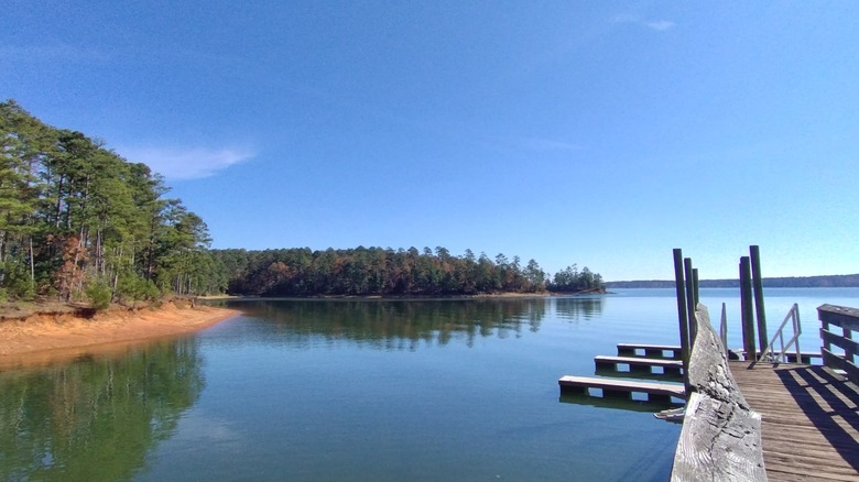 Parque Estatal Hickory Knob en el condado de McCormick, Carolina del Sur