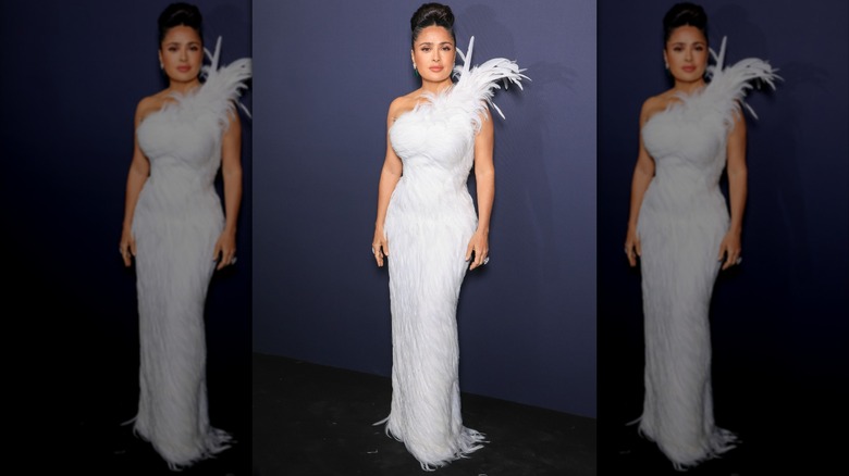 Salma Hayek en los premios Kering Women in Motion Awards 2026 durante el 79.o Festival de Cine de Cannes en Francia en mayo de 2026