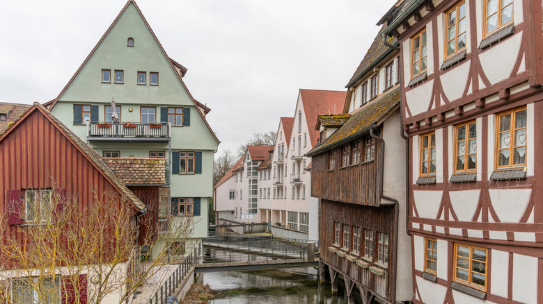 El barrio de los pescadores de Ulm, Alemania.