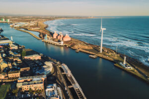Cerca de Newcastle Upon Tyne hay una ciudad costera con playas de arena, historia marítima y comidas locales