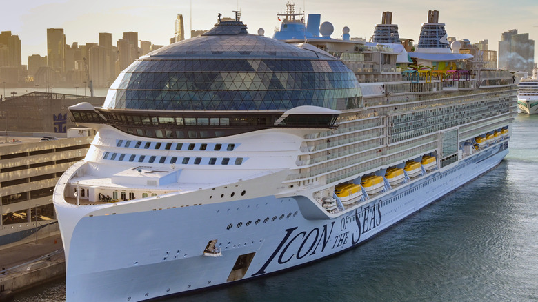 El Royal Caribbean Icon of the Seas atracó en el Puerto de Miami