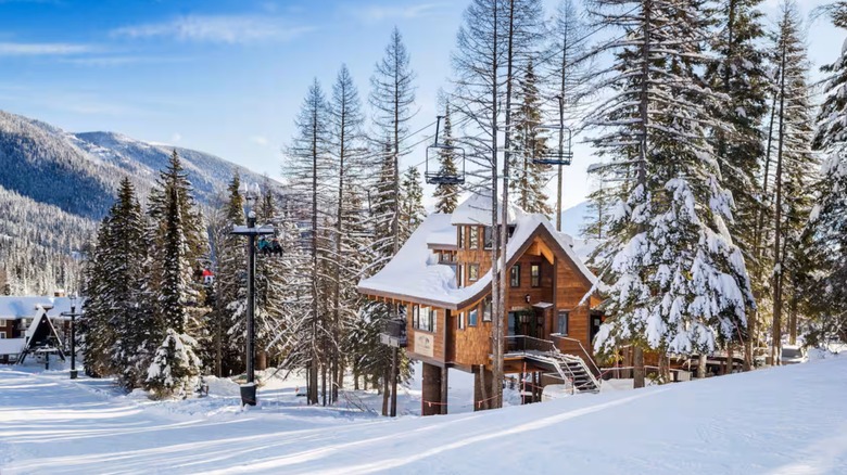Chalet Ponderosa en la ladera Hope de Whitefish Mountain Resort