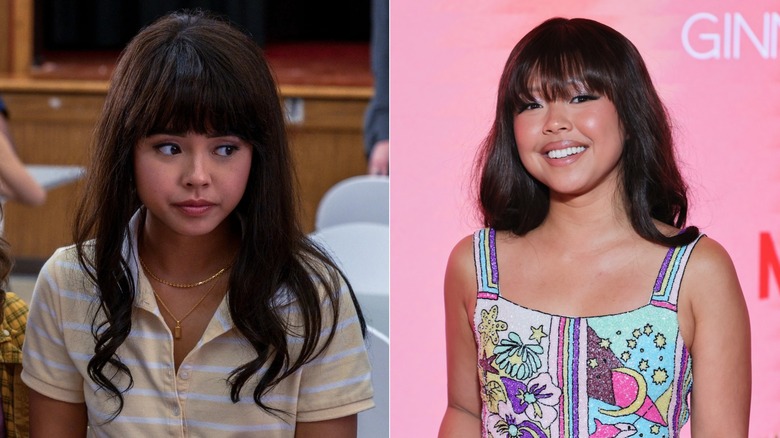 (Izquierda) Chelsea Clark como Norah en 