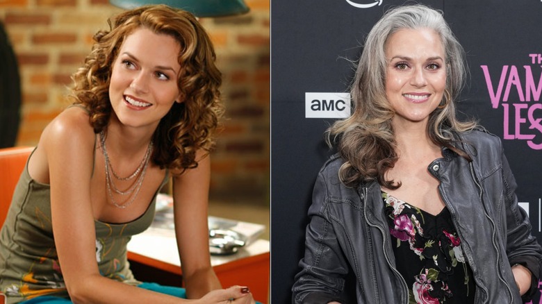 (Izquierda) Hilarie Burton como Peyton Sawyer en 